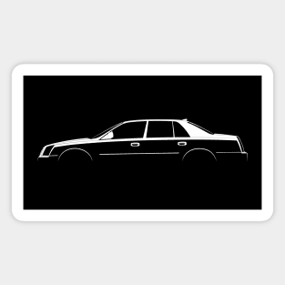 Cadillac DTS Silhouette Magnet